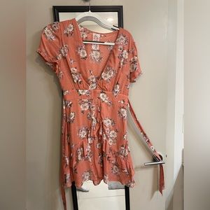 Sadie & Sage, Pink Floral Dress